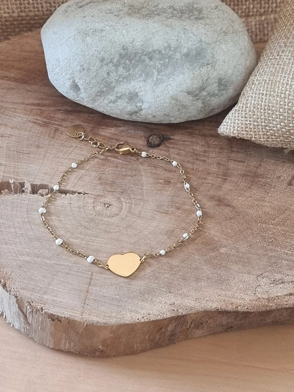 Bracelet HEART 2 coloris au choix - MissZa