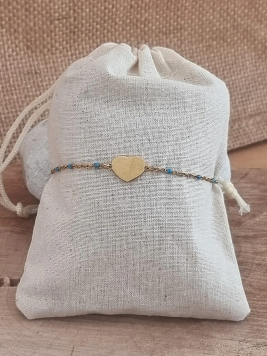 Bracelet HEART 2 coloris au choix - MissZa